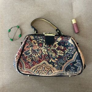 Patricia Nash paisley glided handbag